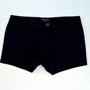 GAP Womens Black Shorts with pockets Size 12 Summer Casual